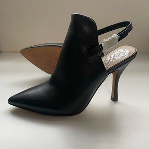 Vince Camuto Black Keveen Slingback Bootie